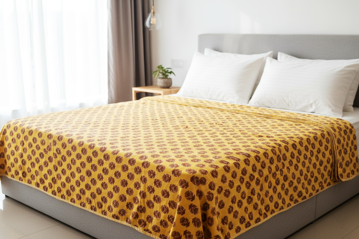 Luxurious Jaipuri Double Bed Dohar