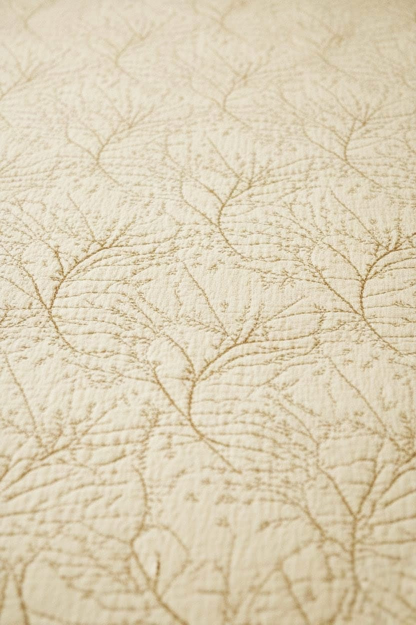 Luxury Botanical Cotton Bedsheet Set | King Size (108*108 Inches)