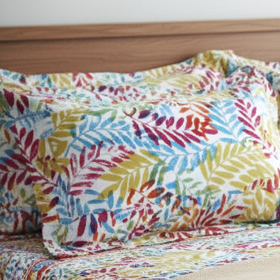 Vibrant Jaipuri Floral Double Bedsheet Set | King Size